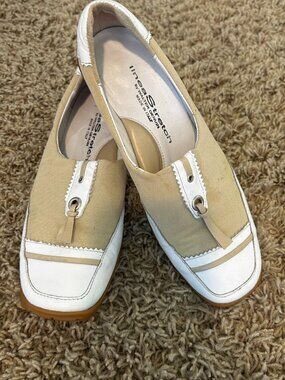 Walter Genuin Linea Stretch Ladies Slip On Golf Shoes Size 6.5